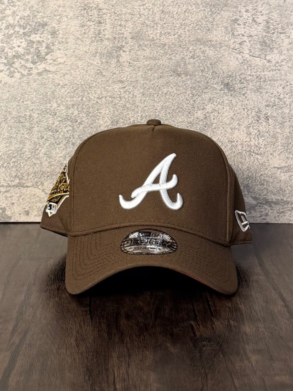 New Era Houston Astros 9FORTY Brown Pink UV 2005 World Series Snapback Hat MLB